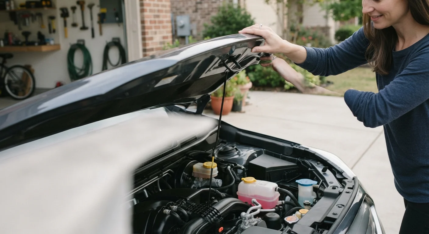 Checking and Topping Off Your Car's Fluids at Home