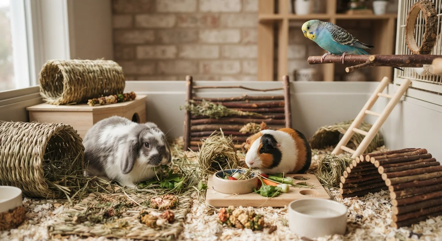 Enrichment Ideas That Keep Small Animals Mentally Active