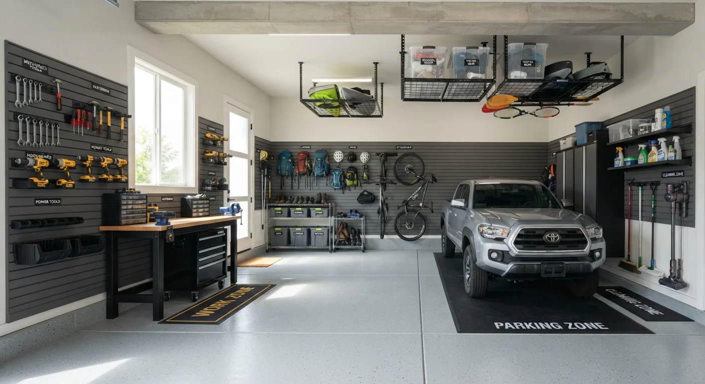Garage Organization: A Complete Reference Guide to Zones, Storage, and Systems