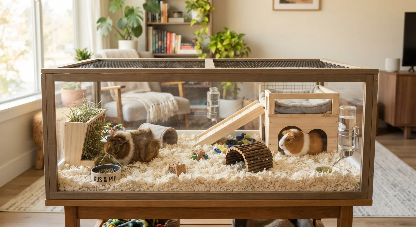 Guinea Pig Housing: Space, Bedding, and Setup Explained