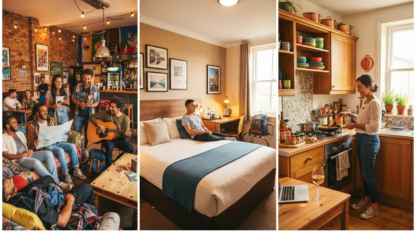Hostel vs. Budget Hotel vs. Short-Term Rental: Breaking Down the Real Costs