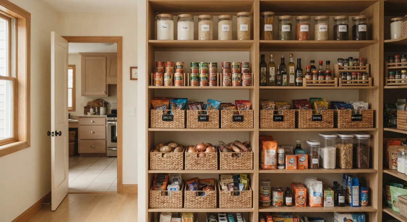 Kitchen Pantry Organization: Principles That Actually Hold Up Over Time