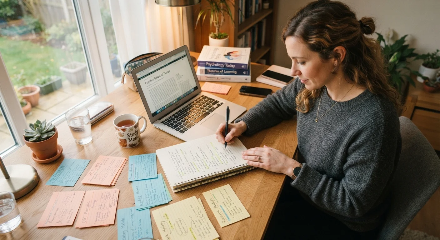 Making Knowledge Stick: Evidence-Informed Study Habits for Adult Learners