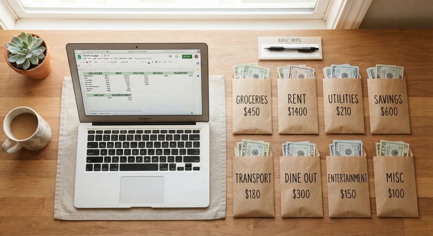 Paper Envelope System vs. Spreadsheet Budgeting