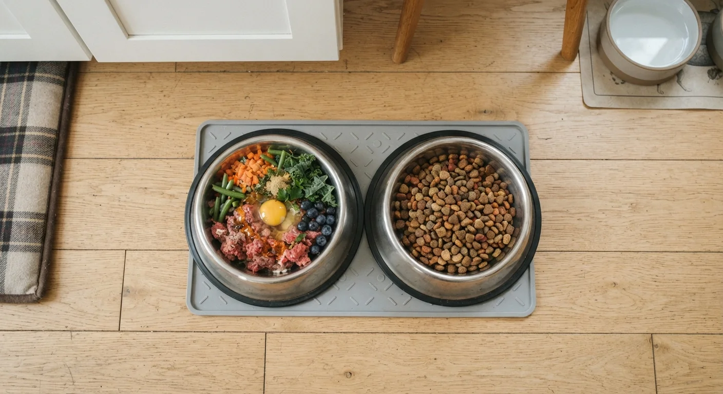 Raw Diet vs. Commercial Kibble for Dogs