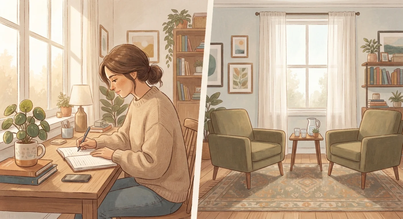 Self-Care vs. Professional Support: Understanding What Each Can and Can't Do