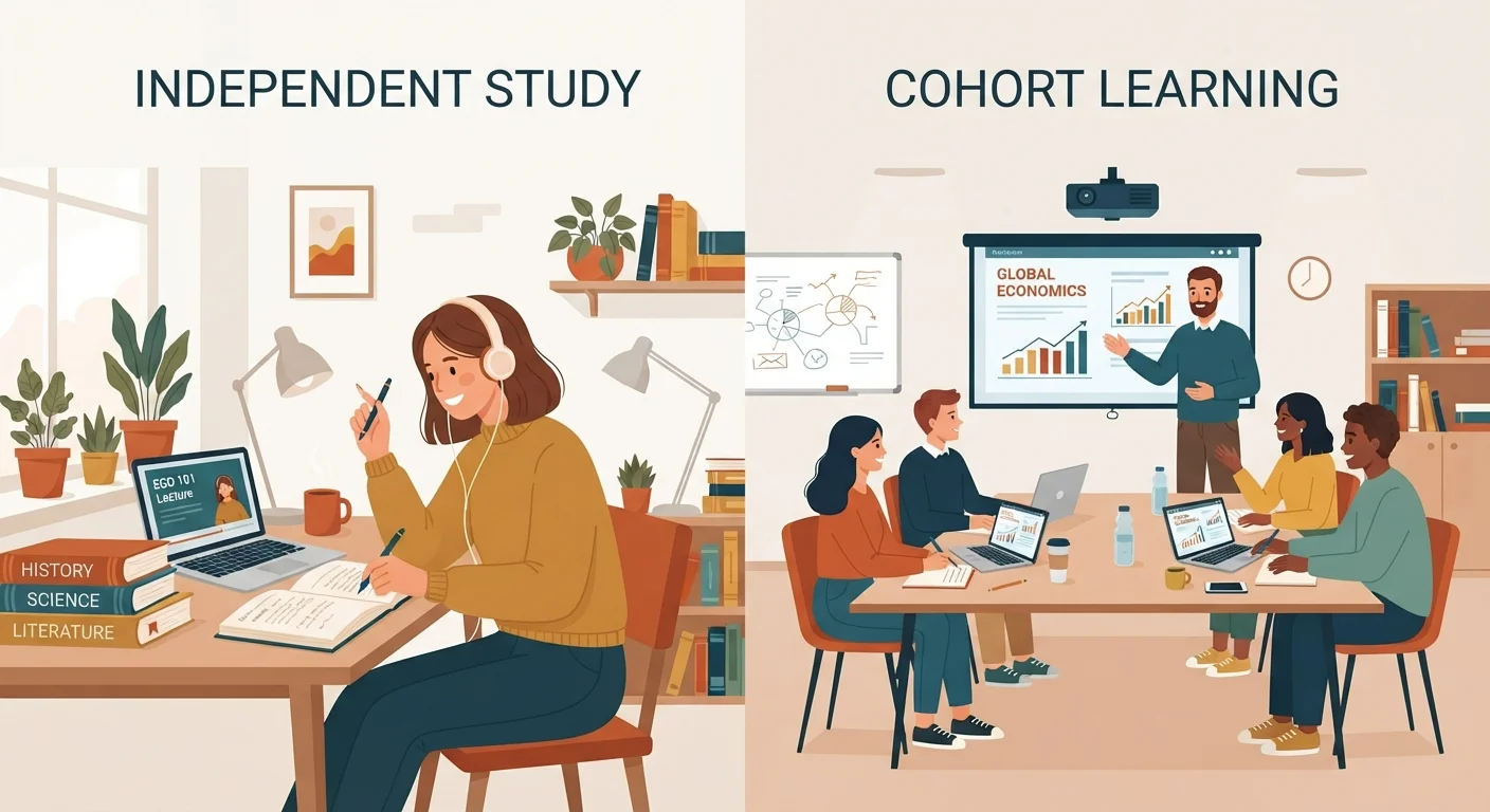 Self-Directed Learning vs. Structured Programs: Weighing Flexibility Against Accountability