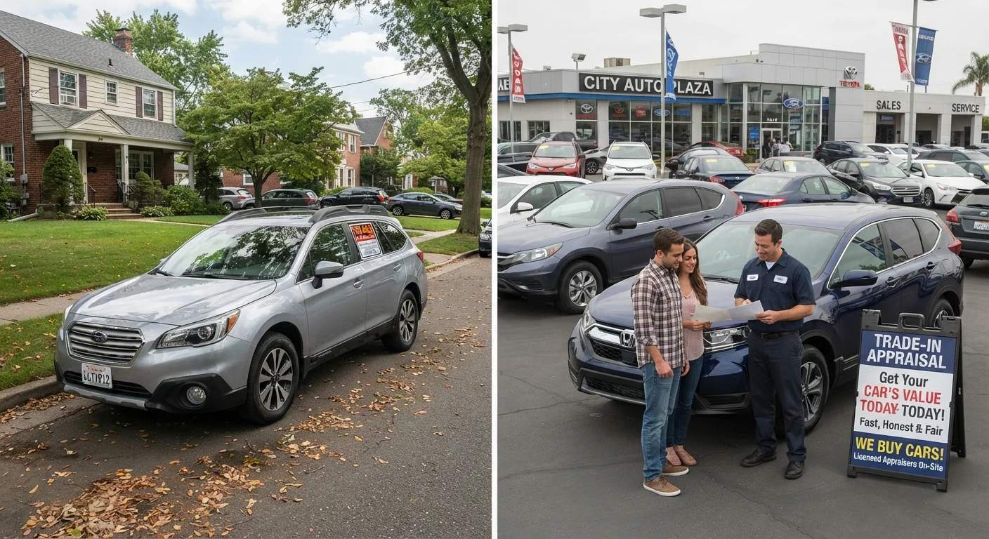 Selling a Car Privately vs. Trading It In: What to Expect from Each Path