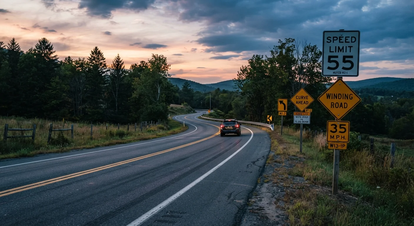 Speed Limits, Posted Signs, and the Advisory Speeds Roads Don't Always Explain