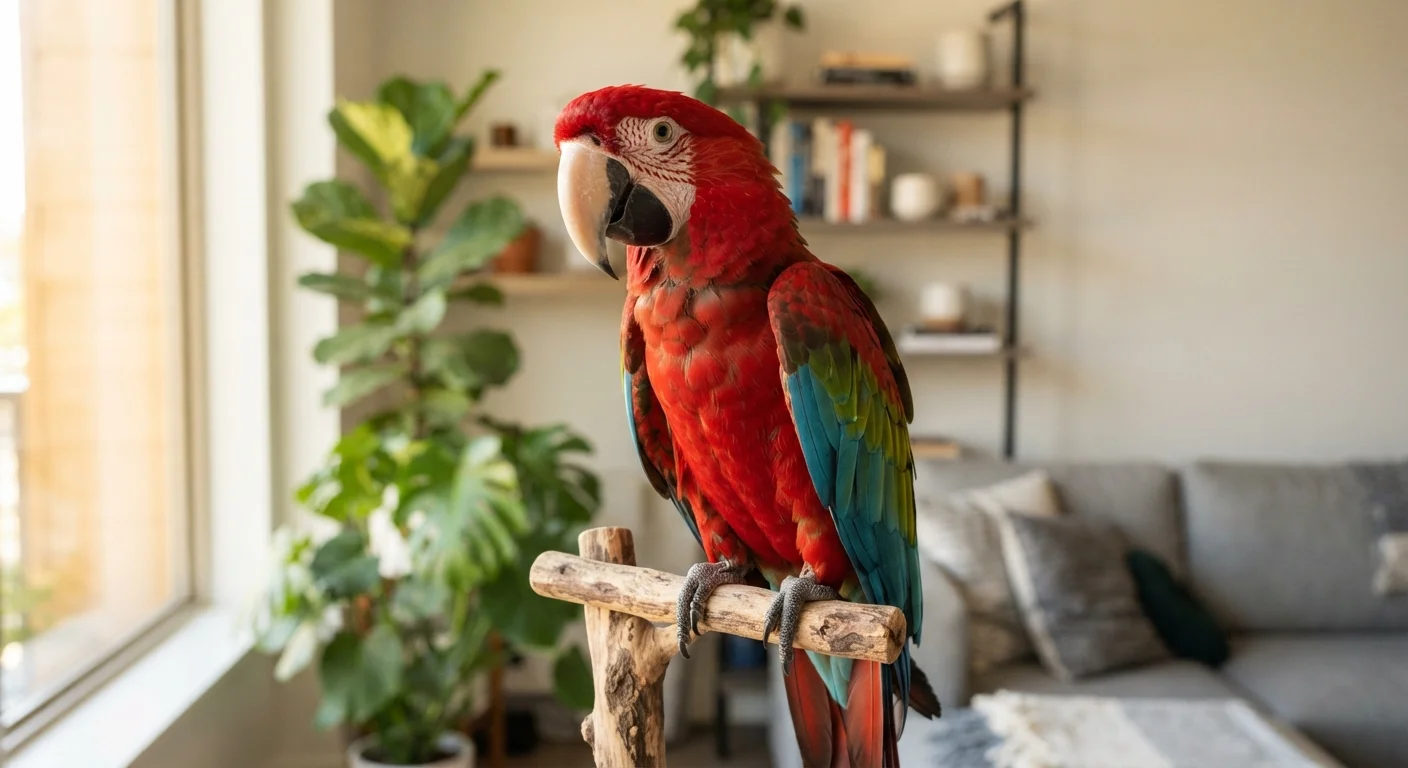 The Case For and Against Keeping a Parrot as a Pet