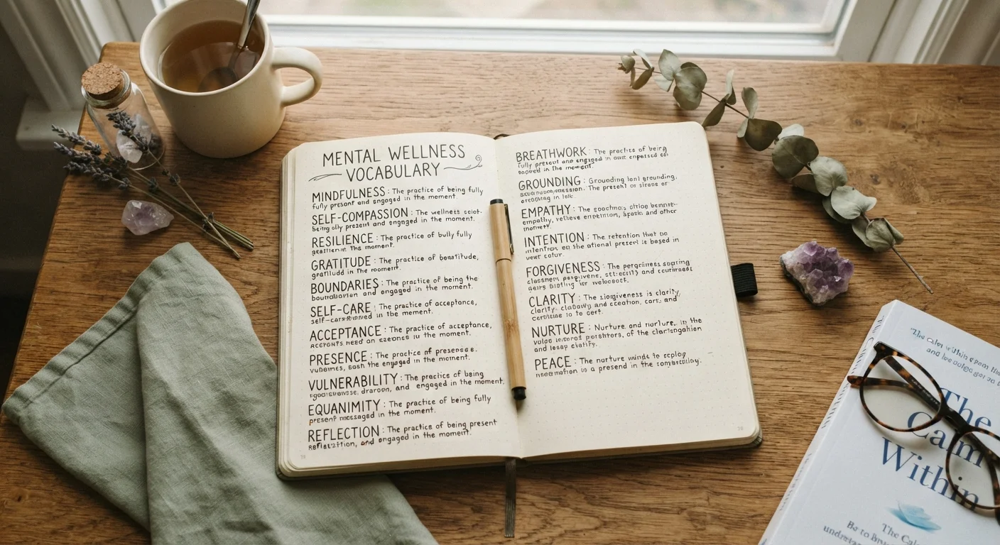 The Language of Mental Wellness: A Plain-English Reference
