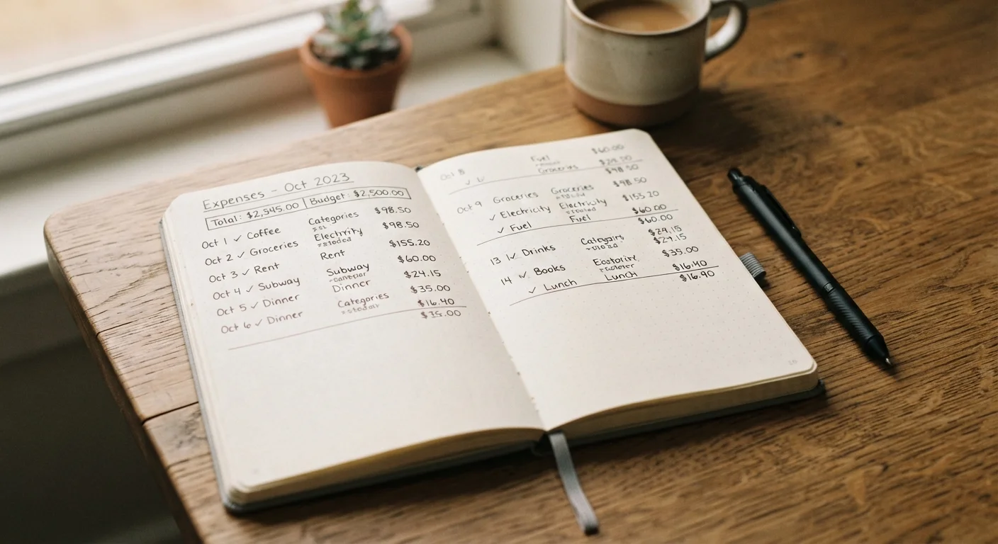 The Spending Journal: How Tracking Every Purchase Changes Financial Behavior