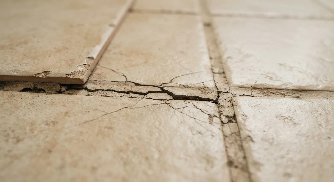Why Grout Cracks — and What It's Actually Telling You